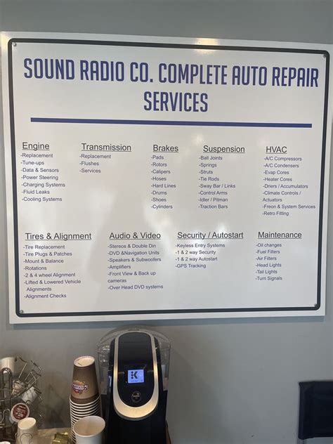 Sound Radio Company Complete Auto Repair – Auburn, WA 